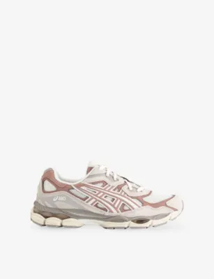 ASICS Gel-NYC Mesh And Suede Trainers - EUR 43 / 9 UK MEN in CREAM UMEBOSHI – Mens | Trainers | Lace up trainers
