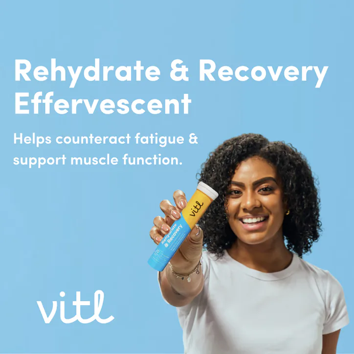 Vitl Rehydrate & Rcvry ffrvscnt Tbl - Vitl Rehydrate & Recovery Effervescent 20Tablets detail 2