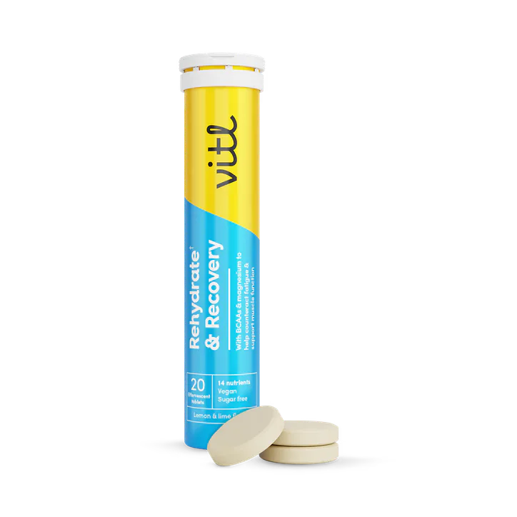 Vitl Rehydrate & Rcvry ffrvscnt Tbl - Vitl Rehydrate & Recovery Effervescent 20Tablets