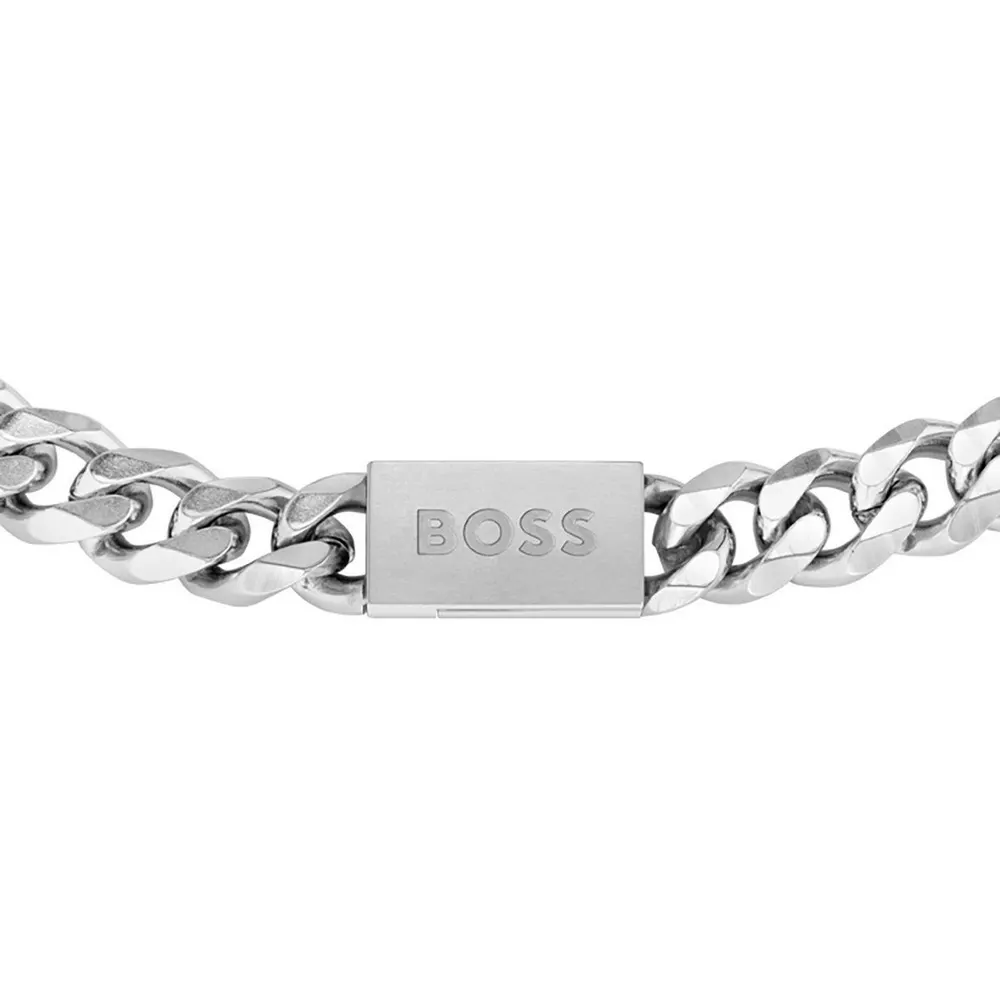 Boss Men's Chain Bracelet with Magnetic Closure detail 2