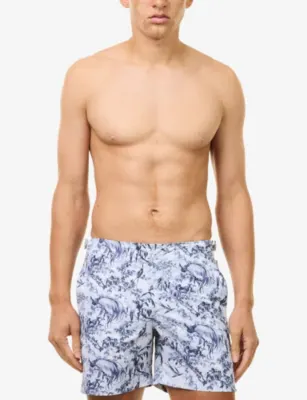 ORLEBAR BROWN Bulldog Printed Swim Shorts detail 2