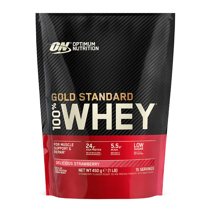 Optimum Nutrition Gold Standard 100% Whey Protein Strawberry 450g