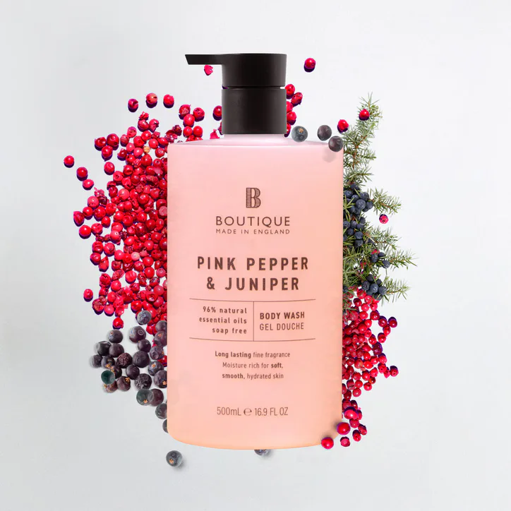 Boutique Body Wash Pink Pepper & Juniper 500ml, additional product view 2