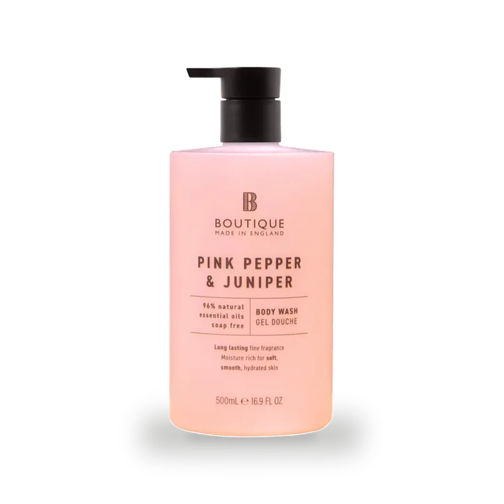 Boutique Body Wash Pink Pepper & Juniper 500ml – Beauty
