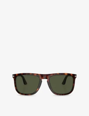 PERSOL PO3336S Pilot-Frame Acetate Sunglasses