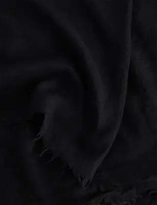 RICK OWENS Emily Wool, Silk And Cashmere Scarf detail 3