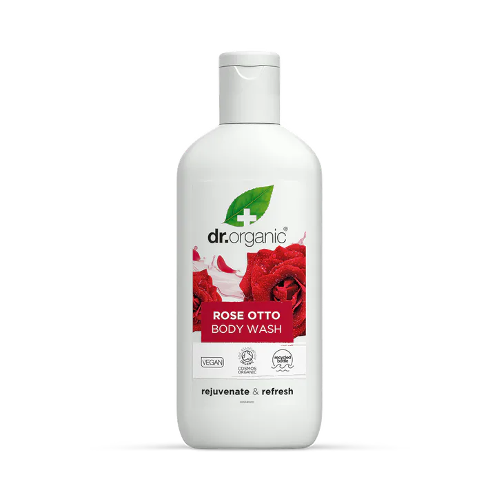 Dr Organic Rose Otto Body Wash 250ml