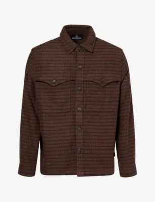 BARBOUR Hatfield Checked Wool-Blend Overshirt