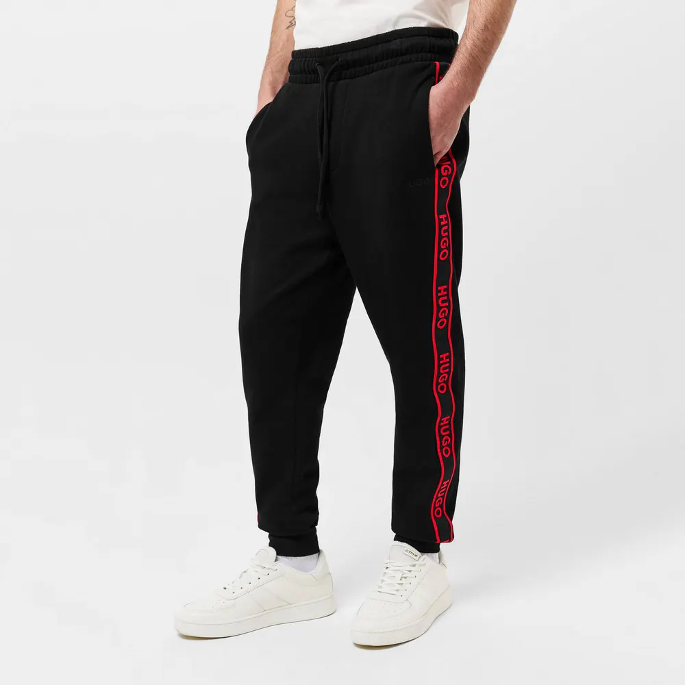 Hugo Mens HUGO Bodywear Liam Closed Hem Soft Fleece Joggers with Elasticated Cuffs detail 3