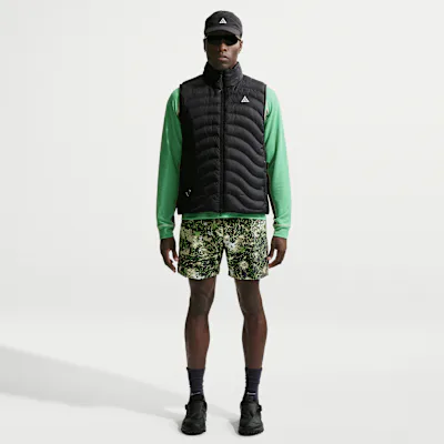 Nike ACG Dolomiti Men's Shorts - Black Spruce/Mineral Slate/Life Lime/Summit White