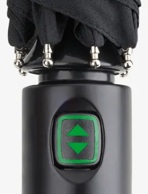 FULTON Open and close umbrella in BLACK, additional product view 3