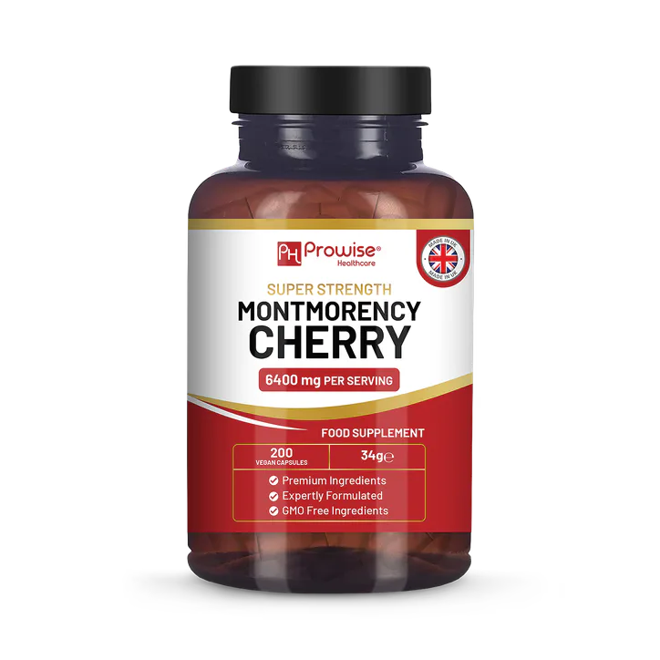 Prowise Healthcare Montmorency Cherry 6400mg - 200 Tart Cherry Capsules