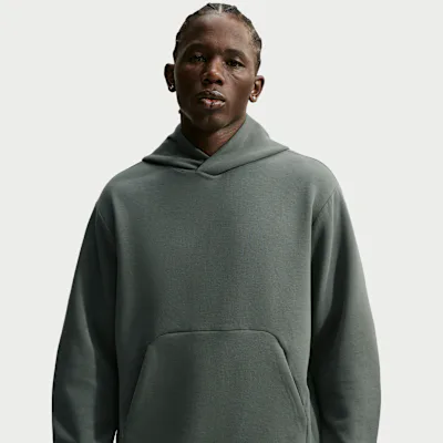 Nike 24.7 ImpossiblySoft Men's Dri-FIT Pullover Hoodie - Camo Green/Black/Outdoor Green