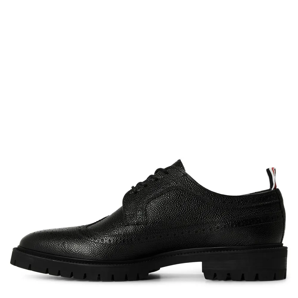 Thom Browne TB Longwing Brogue Sn63 in Black, additional product view 2