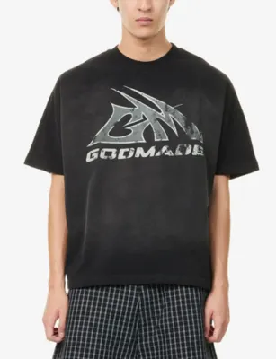 GODMADE Core Graphic-Print Cotton T-Shirt detail 3