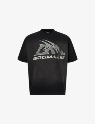 GODMADE Core Graphic-Print Cotton T-Shirt