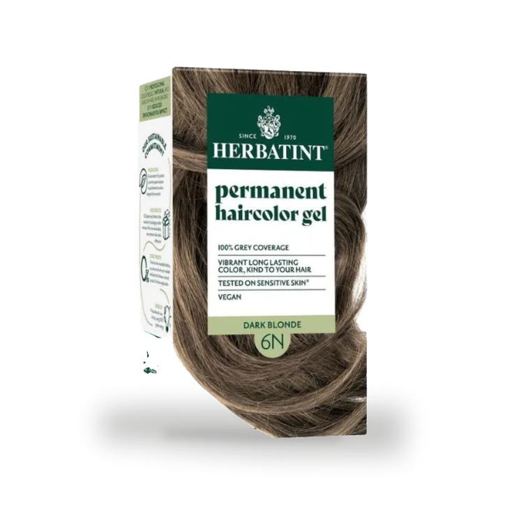 Herbatint Hair Colours Dark Blonde 6N – Beauty > Hair Care > Hair Colouring > Permanent Hair Colour