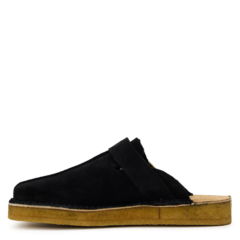 Clarks Originals Men's Trek Mule Suede Boat Shoes detail 2