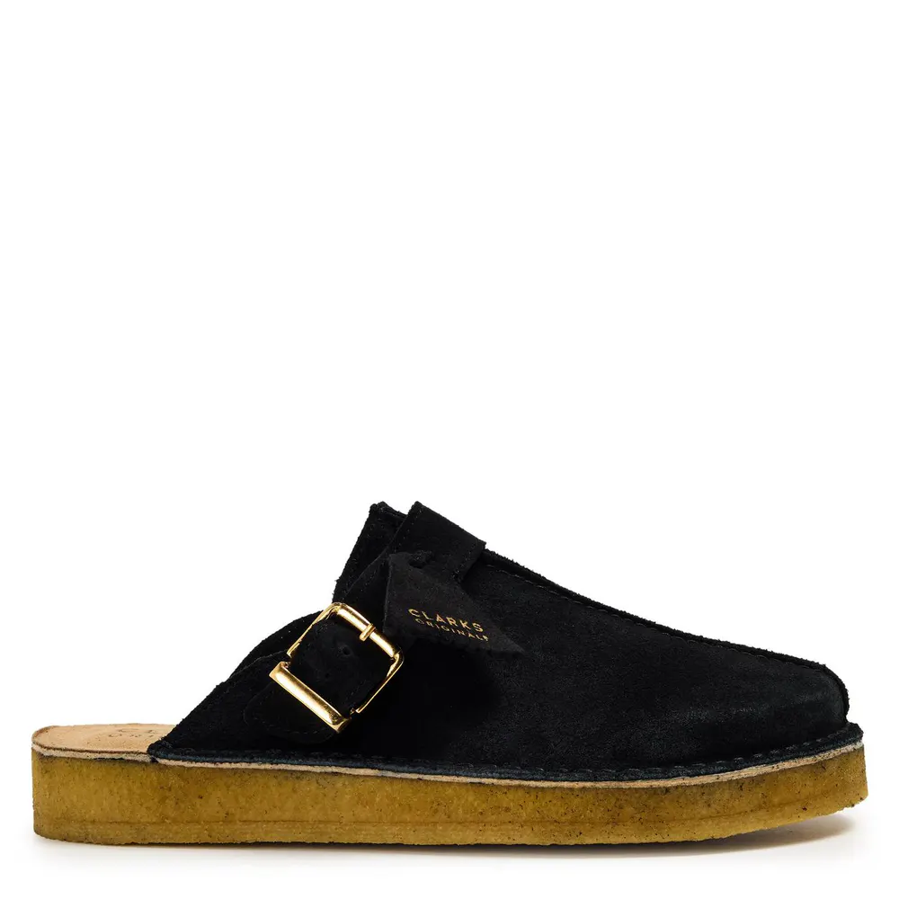Clarks Originals Men's Trek Mule Suede Boat Shoes