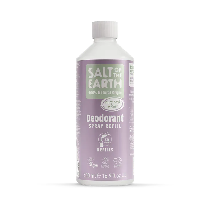 Salt of the Earth Clary Sage & Mint Spray Refill