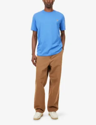 PS BY PAUL SMITH Zebra Crew-Neck Cotton T-Shirt detail 2