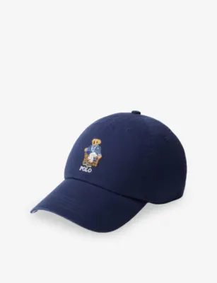 POLO RALPH LAUREN Brand-Embroidered Panelled Cotton-Twill Cap