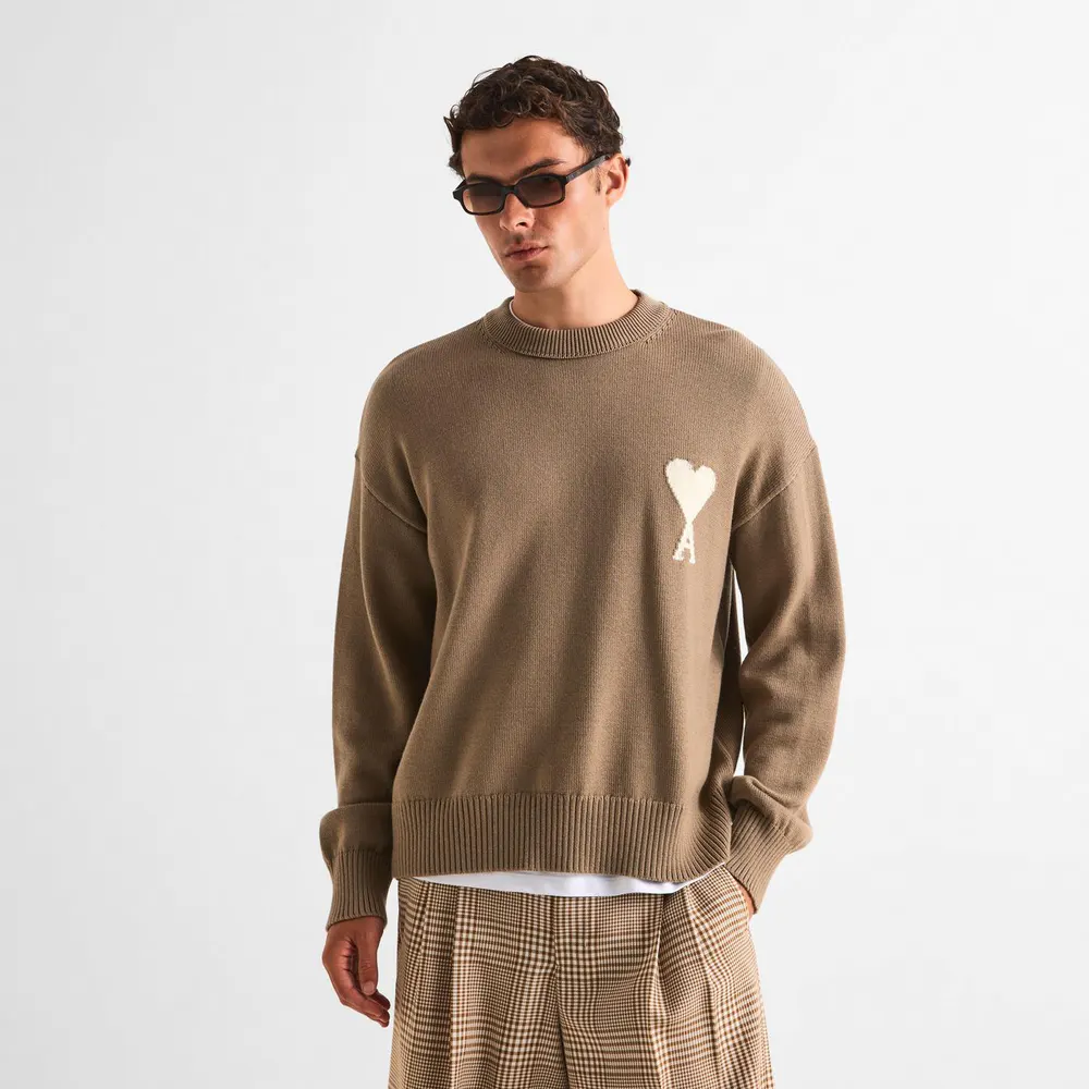 Ami Paris De Coeur Sweatshirt detail 3