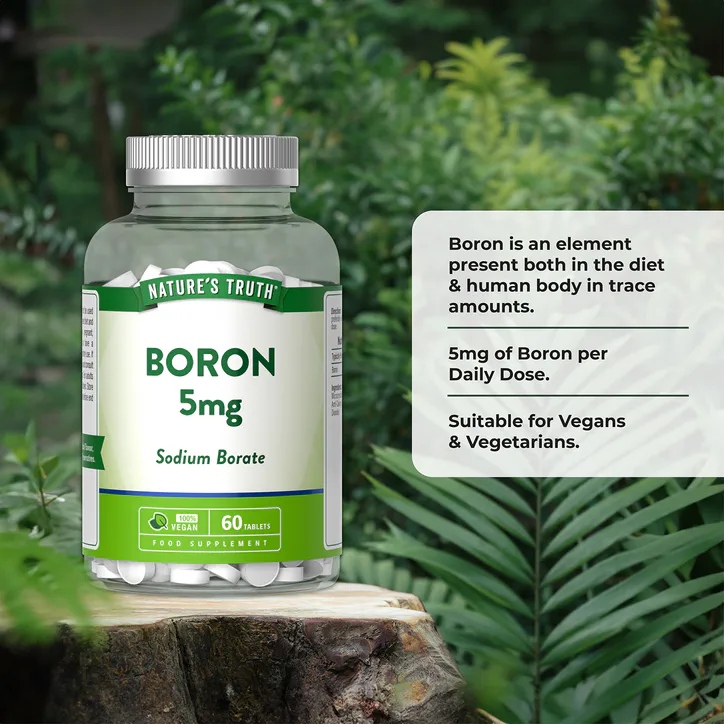 Nature's Truth Boron 5mg - 60 Tablets detail 2