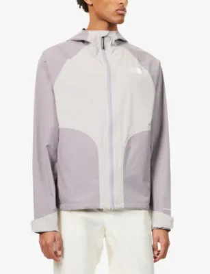 THE NORTH FACE Logo-Print Panelled Shell Rain Jacket detail 3