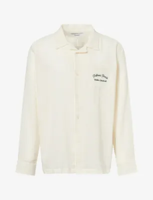 PALMES Western Camp-Collar Cotton Shirt
