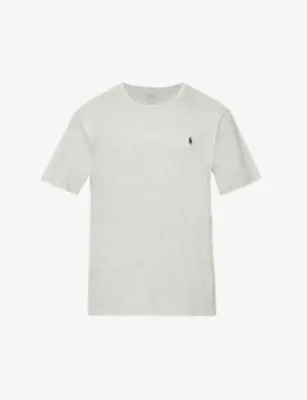 POLO RALPH LAUREN Logo-embroidered cotton-jersey T-shirt