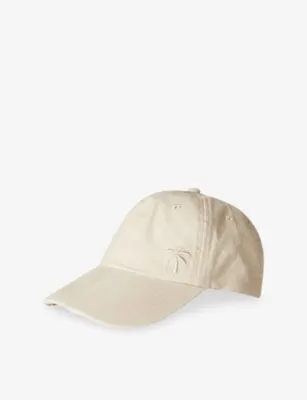 BENETTON Logo-Embroidery Adjustable Cotton Cap 6-14 Years - FLUO ORANGE - 7-9 years detail 2