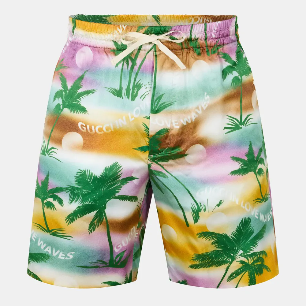 Gucci Men's Bermuda Tailored Fit Chino Shorts