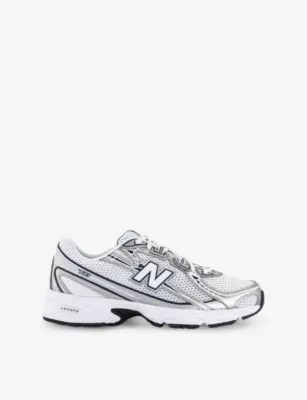 NEW BALANCE 740 V2 Mesh Low-Top Trainers - 10 in WHITE NAVY – Mens | Trainers | Lace up trainers