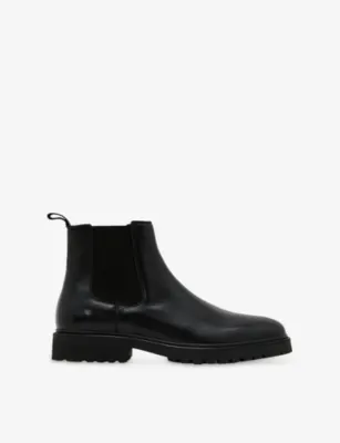 REISS Milton Leather Chelsea Boots - EUR 41 / 7 UK MEN in BLACK – Mens | Boots | Chelsea boots