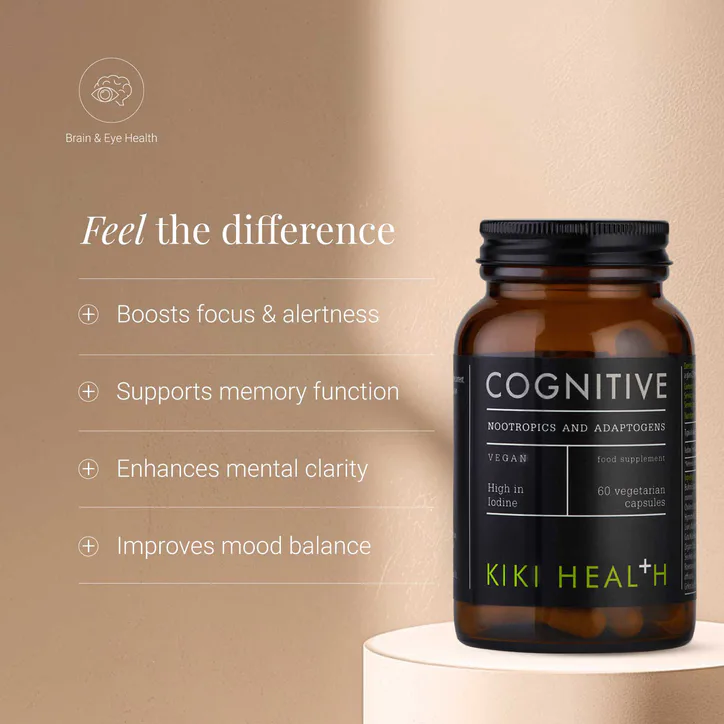 KIKI HEALTH Cognitive Blend - 60 Vegicaps, additional product view 2