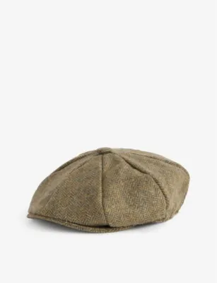 DENTS Durleigh round-crown wool cap - CHARCOAL - XL detail 2