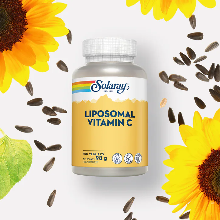 Solaray Liposomal Vitamin C 500mg, 100 Vegan Capsules, High Absorption detail 3