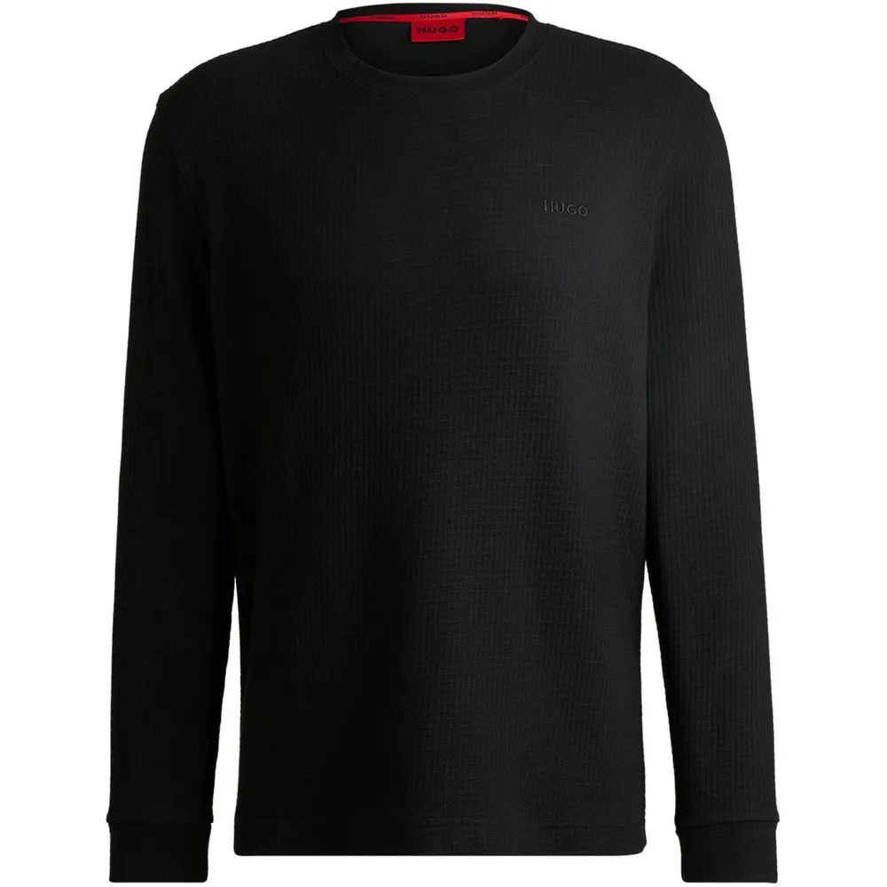 Hugo Hugo Austin Ls Shirt 10267482 01 in Black 001 – Clothing