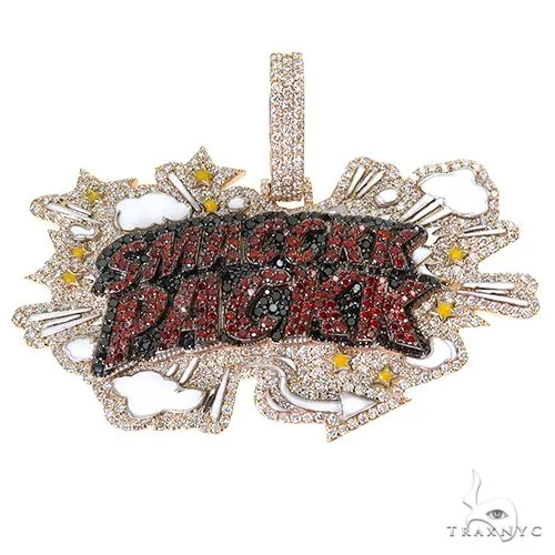 RINA - For Him CUSTOM Custom Made Smacckk Packk Diamond Pendant 67570 in Rose Gold – Pendant