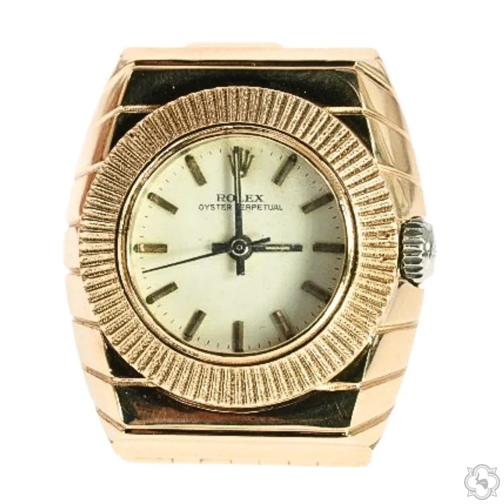 RINA - For Him FACTORY For Him Rolex Watch Holder Ring 70250 in Rose Gold / 10 – Ring