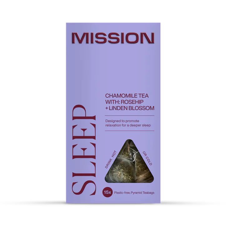 Mission Sleep Chamomile Tea (Rosehip & Linden Blossom) 15 Tea Bags
