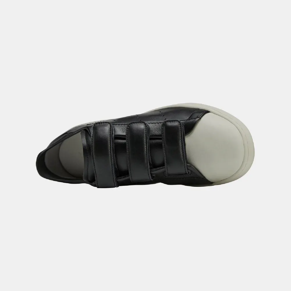 Y3 Y-3 Stan Smith Hook and Loop Shoes in Black, additional product view 2