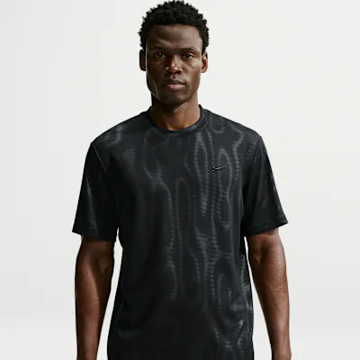Nike N.A.C. Primary Men's Dri-FIT Short-Sleeve Training Top - Black/Black