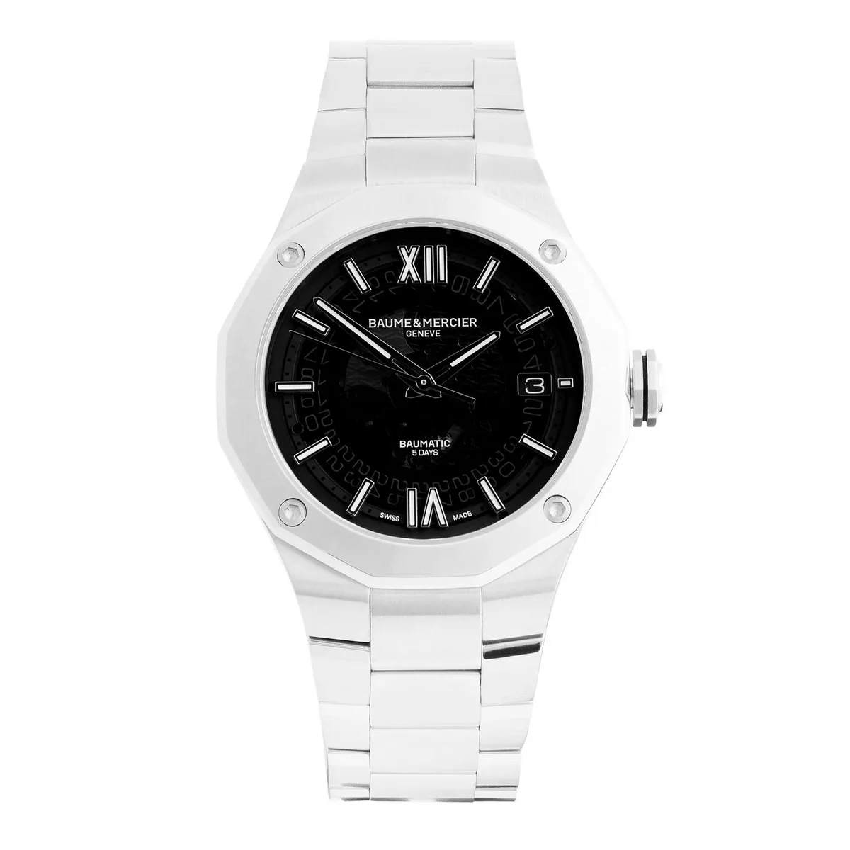 Baume and Mercier Men's Riviera Analogue Automatic Watch
