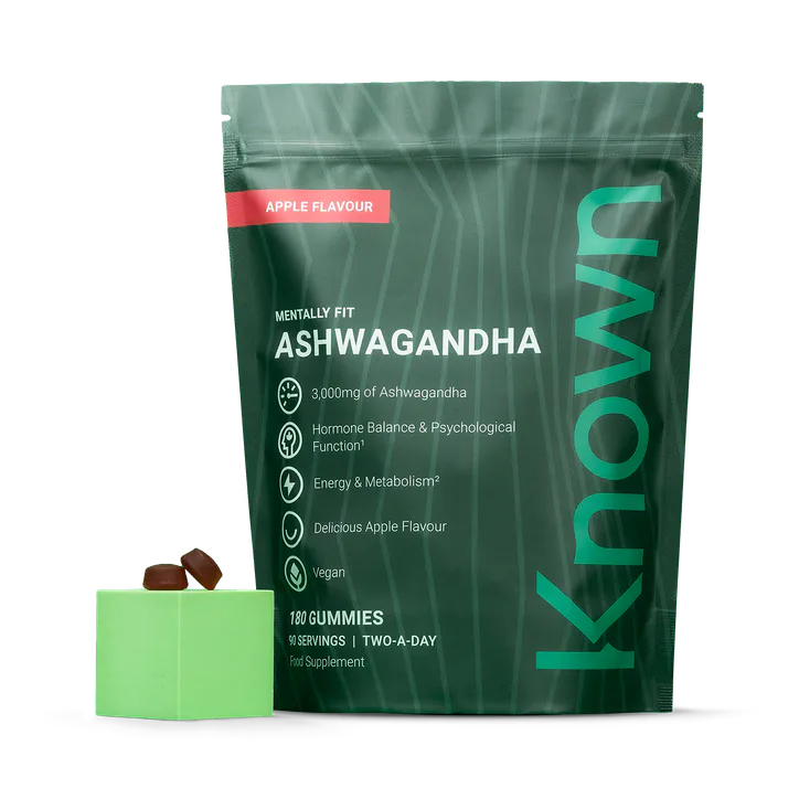 Known Nutrition Ashwagandha Apple Flavour 180 gummies (Pouch) detail 2