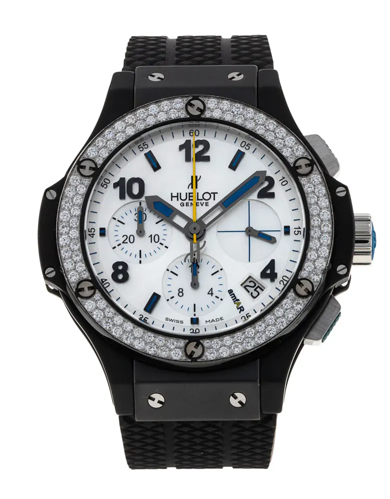 Hublot Big Bang 341.CI.6019.LR.114.AMF12 — 2015 — Very good in Mother of Pearl White Arabic – Pre-owned watches