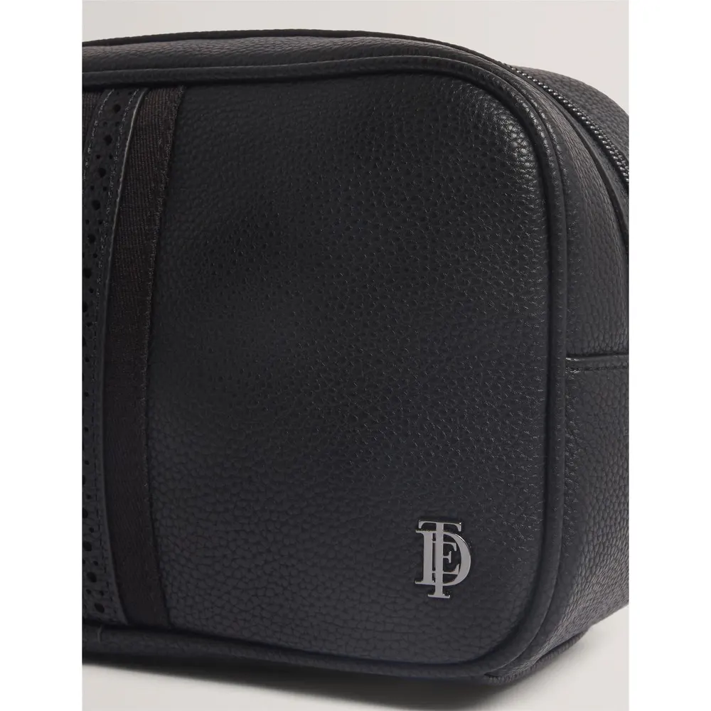 Ted Baker Men's Faux Leather Wash Bag detail 2