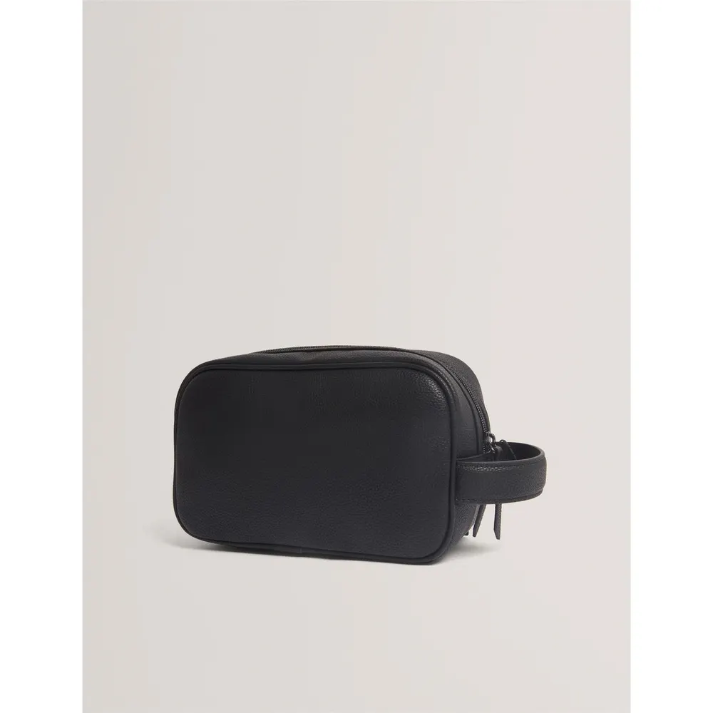 Ted Baker Men's Faux Leather Wash Bag detail 3