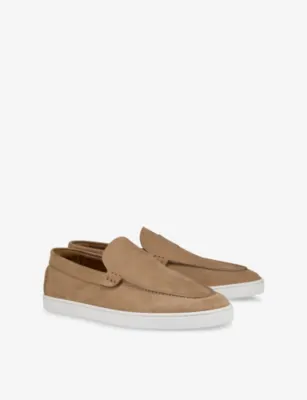 CHRISTIAN LOUBOUTIN Moonboat Suede Loafers - EUR 43 / 9 UK MEN in LIONNE, additional product view 3